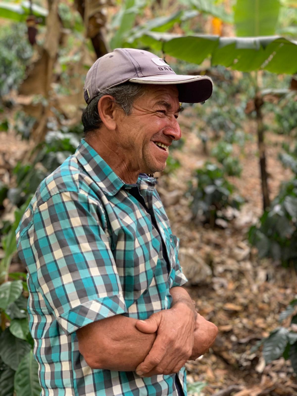 Producteur de café de Cosurca Colombie