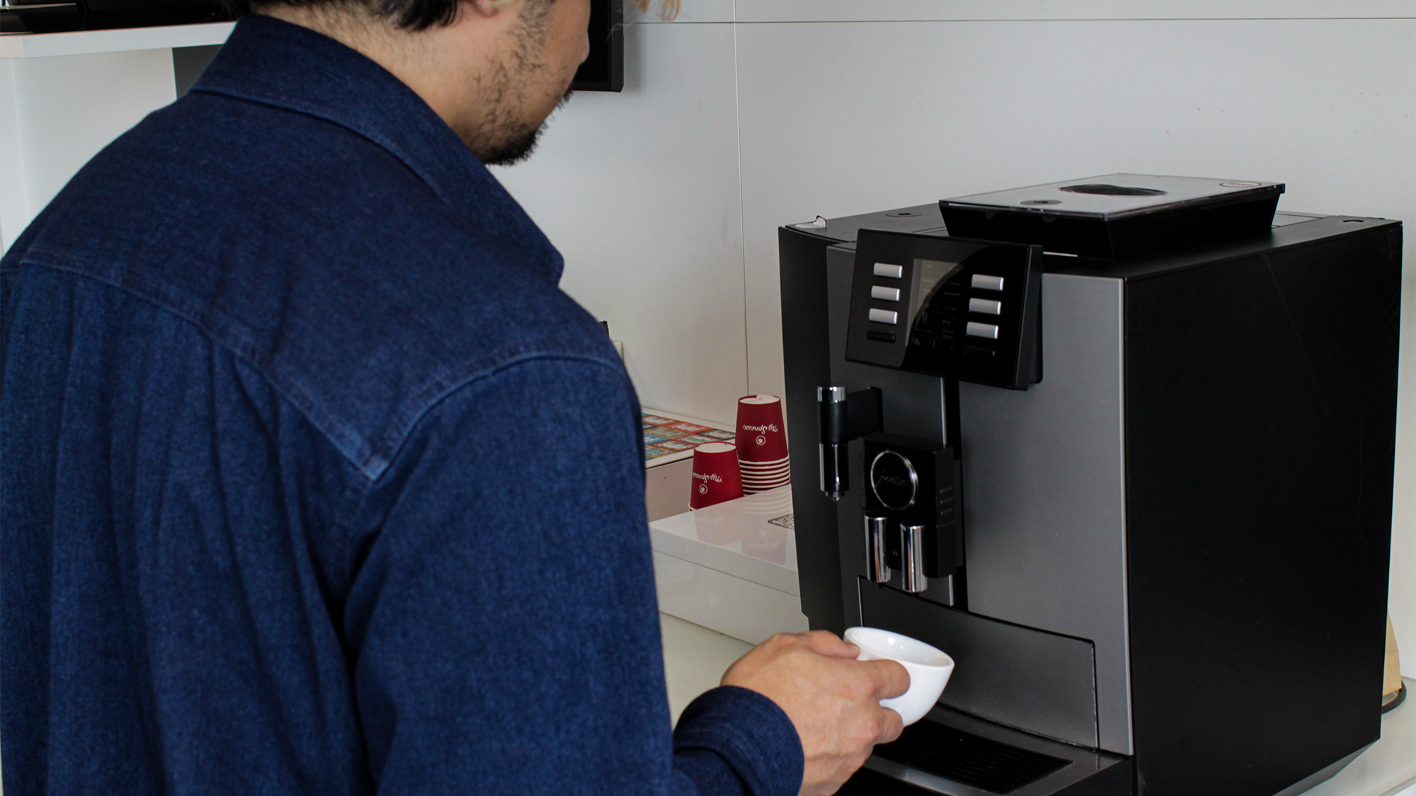 Machine à café collaborateur