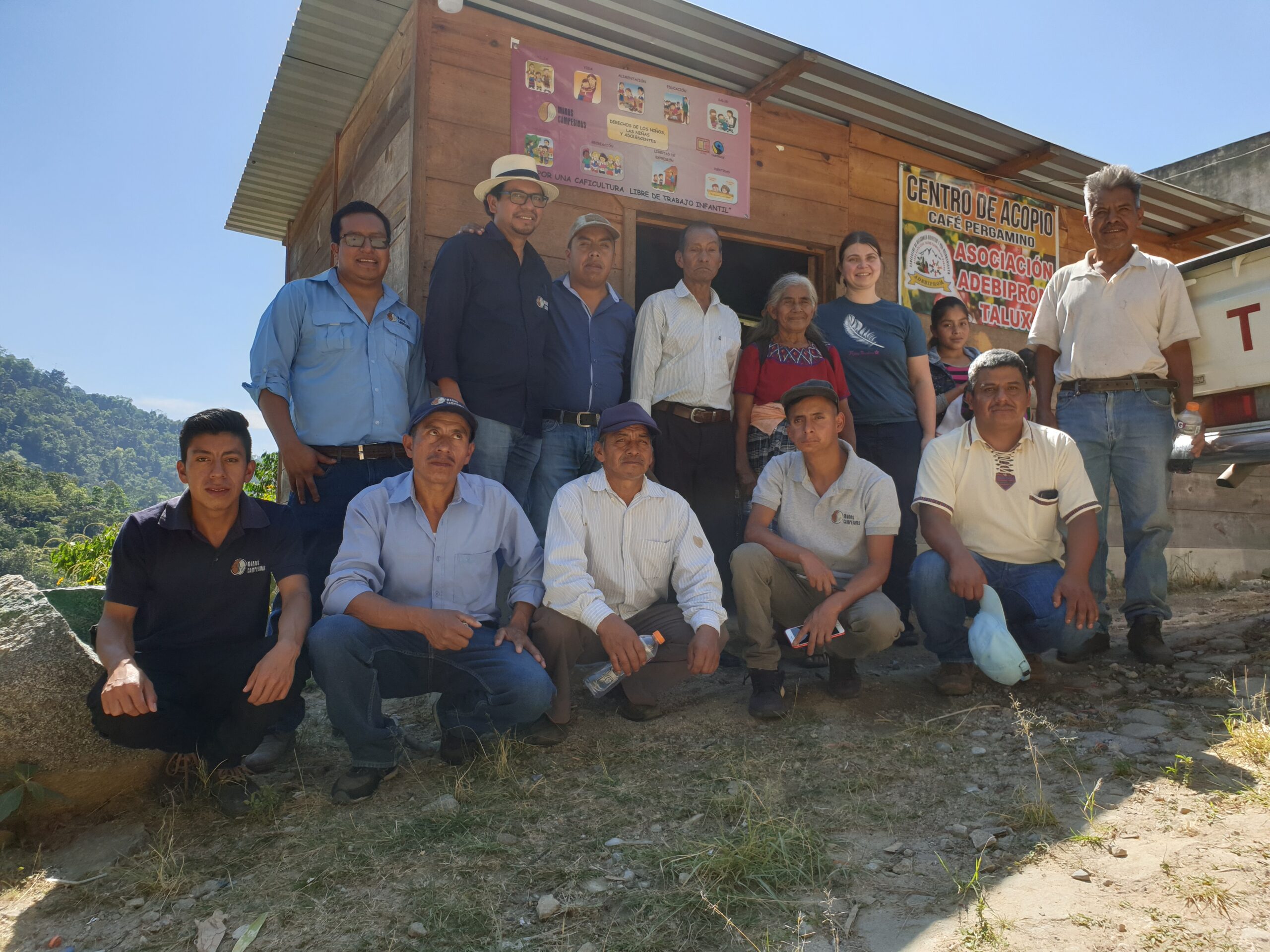 Producteur de café guatemala manos campesinas