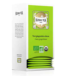 Thé vert gingembre citron kusmi tea