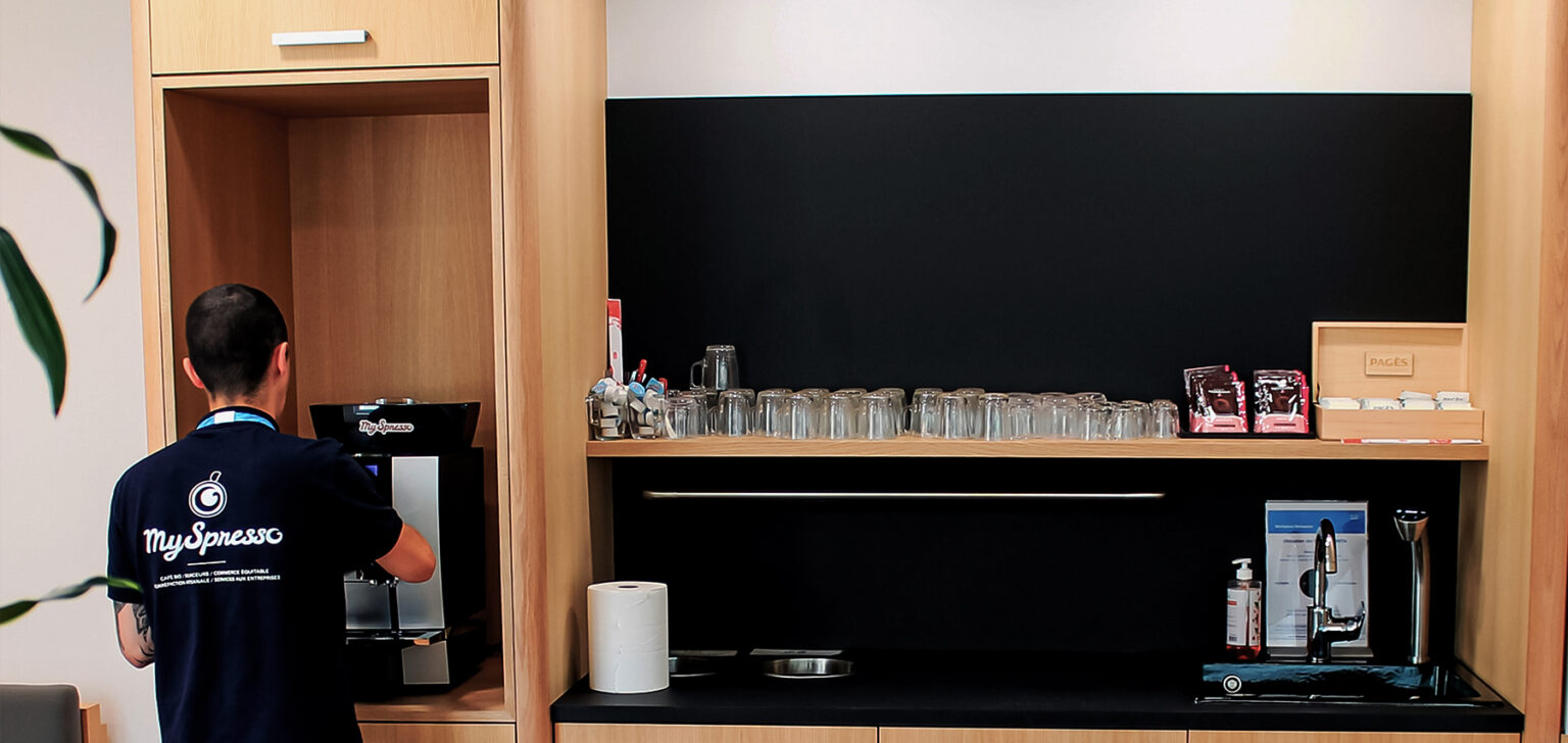 Installation d’une machine Myspresso